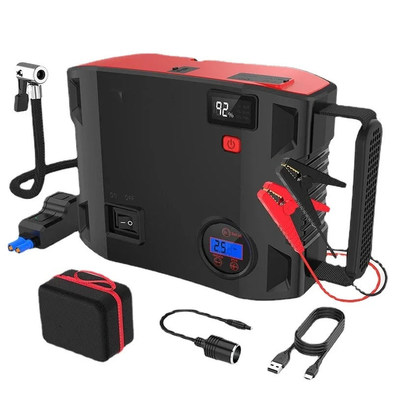 Новый источник питания для аварийного запуска, автомобильный воздушный насос, универсальный аккумулятор 12 В на мобильном спасении
Новый источник питания для аварийного запуска, автомобильный воздушный насос, универсальный аккумулятор 12 В на мобильном спасении