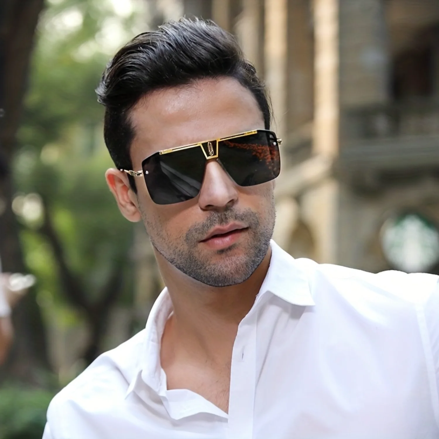 Солнцезащитные очки унисекс премиум-класса без оправы, крутой панк-ретро-дизайн, золотая металлическая оправа, прочные линзы из поликарбоната — идеально подходят для улицы,
Солнцезащитные очки унисекс премиум-класса без оправы, крутой панк-ретро-дизайн, золотая металлическая оправа, прочные линзы из поликарбоната — идеально подходят для улицы,