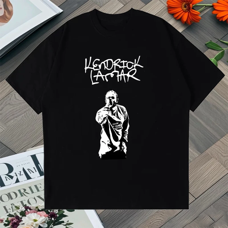 Hot sale Kendrick Lamar Oversized t-shirt Crew Neck Summer 100% Cotton Men Women short sleeve Tee shirt vintage Unisex clothing
Hot sale Kendrick Lamar Oversized t-shirt Crew Neck Summer 100% Cotton Men Women short sleeve Tee shirt vintage Unisex clothing