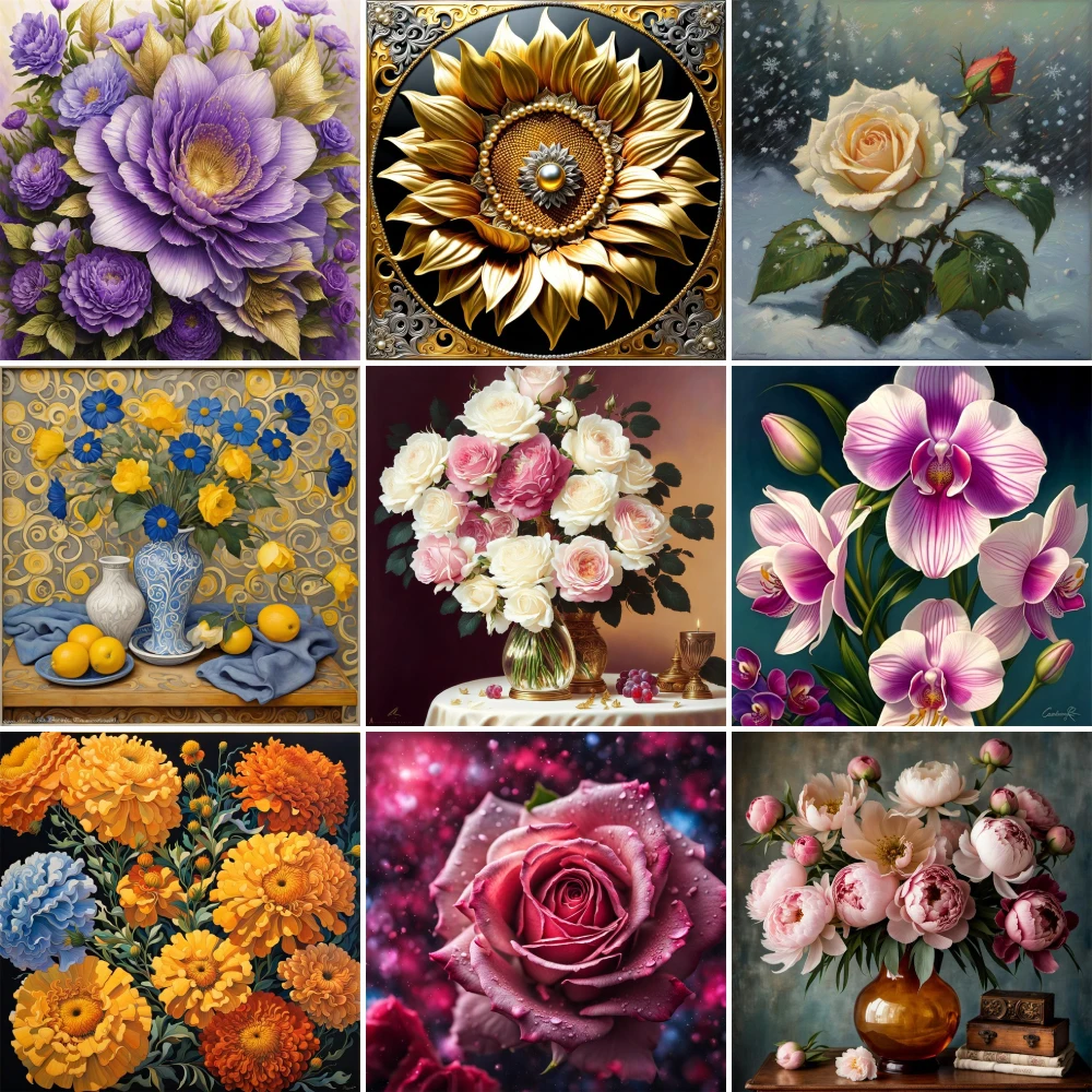 Flowers Rose Printed Canvas Cross Stitch Kit Embroidery DMC Threads Knitting Sewing Painting Handicraft Sales Magic Promotions
Flowers Rose Printed Canvas Cross Stitch Kit Embroidery DMC Threads Knitting Sewing Painting Handicraft Sales Magic Promotions