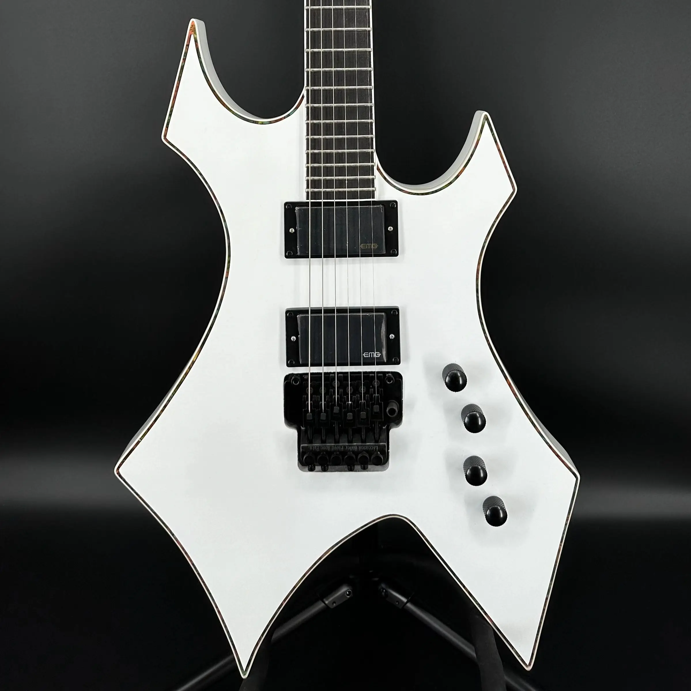 US Warehouse BC Rich Warlock Electric Guitar Floyd Rose Tremolo EMG Pickup Maple neck Electric Guitar-Themed Gift Free Shipping
US Warehouse BC Rich Warlock Electric Guitar Floyd Rose Tremolo EMG Pickup Maple neck Electric Guitar-Themed Gift Free Shipping
