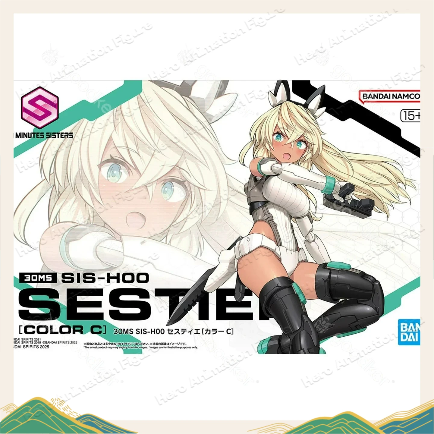 In Stock Bandai Assembled Model 30MS Mecha Girl SIS-H00 Ceres Black Skin Color C Toy Gift Collection
In Stock Bandai Assembled Model 30MS Mecha Girl SIS-H00 Ceres Black Skin Color C Toy Gift Collection