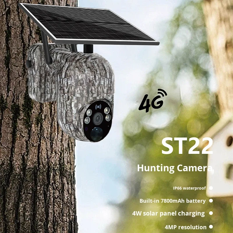 Outdoor Solar Wireless CMOS Infrared Night Vision Dome Camera Smart Hunting Camera Motion Detection IP66 Waterproof HD Cloud 1
Outdoor Solar Wireless CMOS Infrared Night Vision Dome Camera Smart Hunting Camera Motion Detection IP66 Waterproof HD Cloud 1