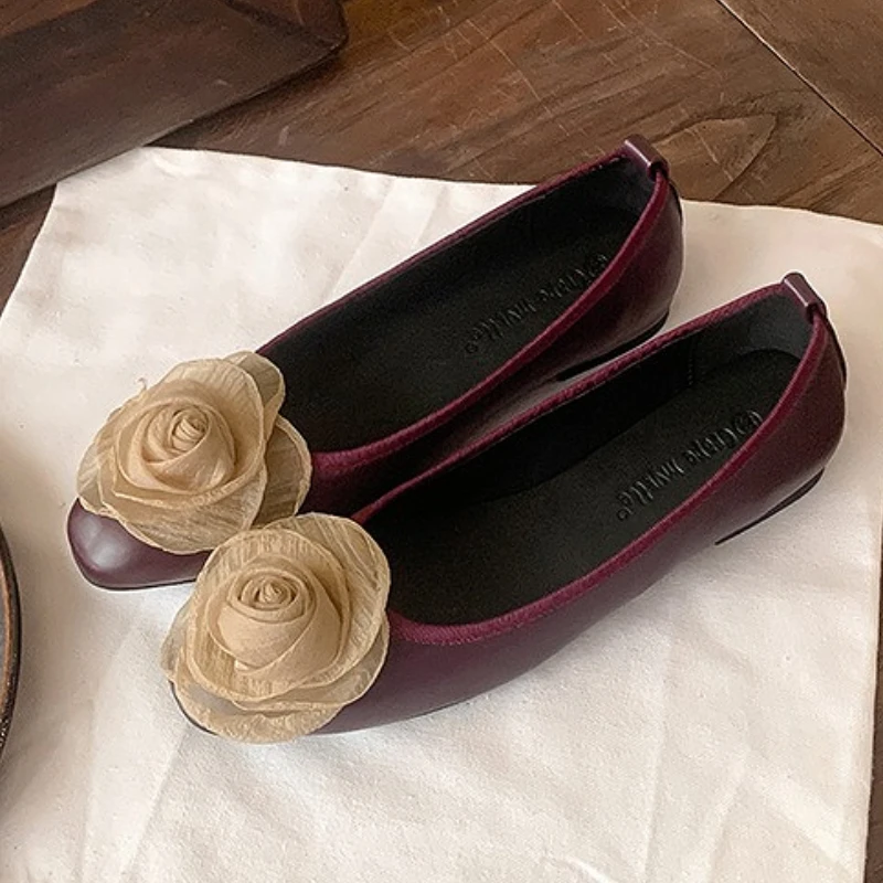 Мягкие кожаные туфли на плоской подошве с цветочным принтом и круглым носком, женская удобная весенне-осенняя обувь, женские модельные туфли, легкая повседневная женская обувь на мелкой подошве
Мягкие кожаные туфли на плоской подошве с цветочным принтом и круглым носком, женская удобная весенне-осенняя обувь, женские модельные туфли, легкая повседневная женская обувь на мелкой подошве