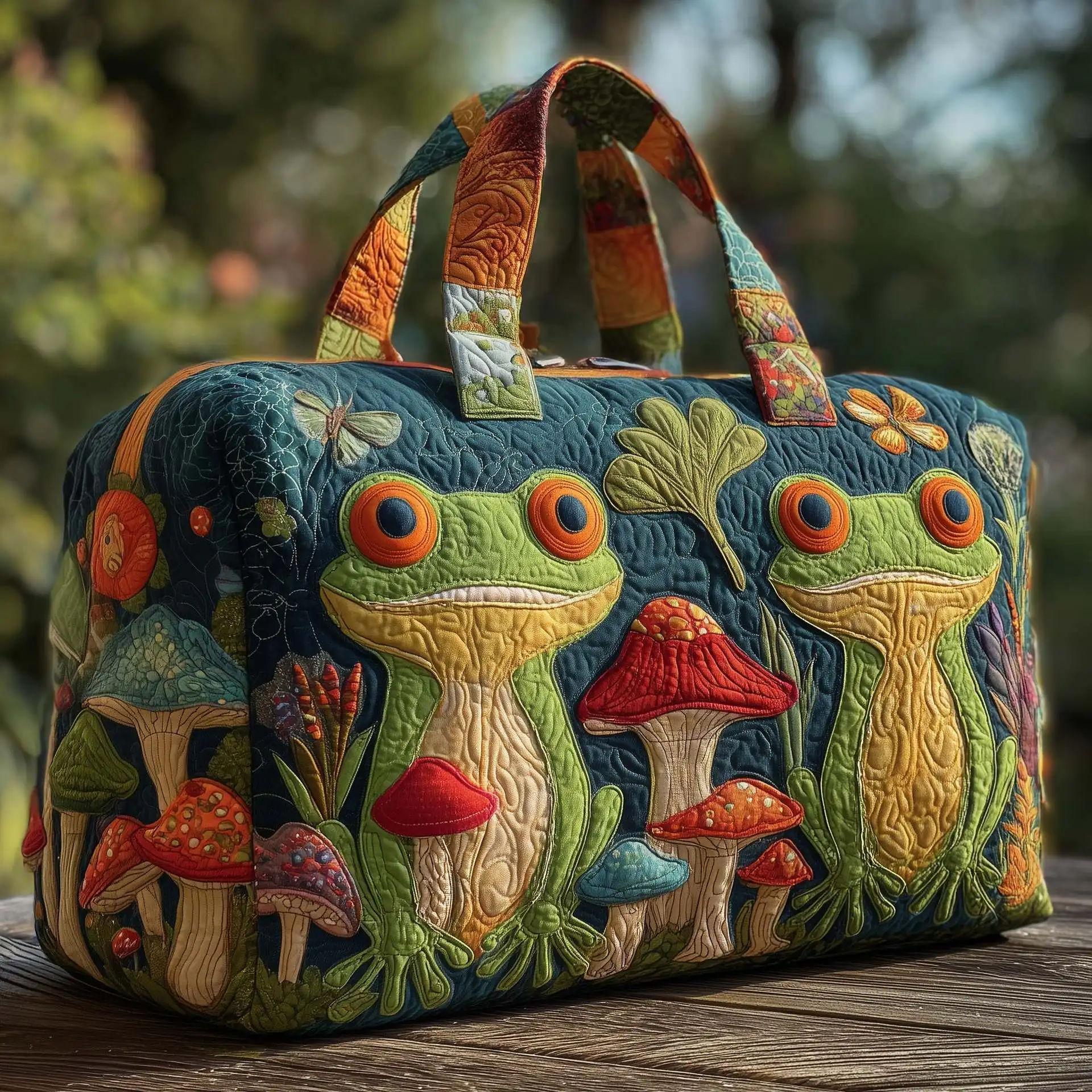 3D Quilting Craft Quilted Duffle Bag Waterproof Large Capacity Travel Duffel Bag Tote Bags Sports Gym Bag Outdoor Camping
3D Quilting Craft Quilted Duffle Bag Waterproof Large Capacity Travel Duffel Bag Tote Bags Sports Gym Bag Outdoor Camping