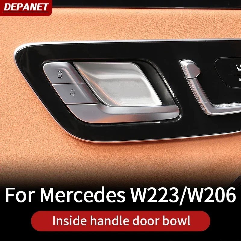 Чаша внутренней двери для Mercedes w223 S series class w206, чехлы накладки Benz s w223 S400 S450 amg, аксессуары
Чаша внутренней двери для Mercedes w223 S series class w206, чехлы накладки Benz s w223 S400 S450 amg, аксессуары