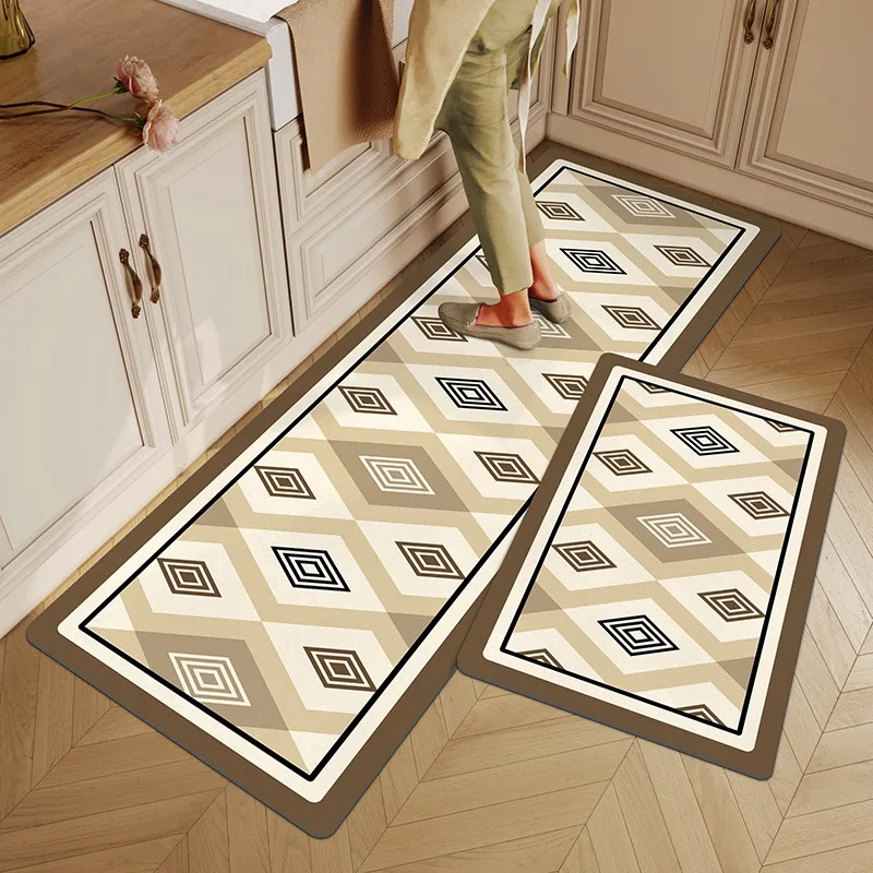 Скандинавский кухонный напольный коврик с длинными полосками, нескользящие противообрастающие маслостойкие коврики, домашний моющийся кухонный ковер из ПВХ из кожи 러그
Скандинавский кухонный напольный коврик с длинными полосками, нескользящие противообрастающие маслостойкие коврики, домашний моющийся кухонный ковер из ПВХ из кожи 러그