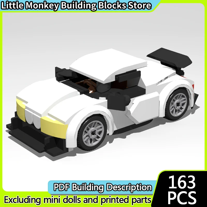 Модель скоростного гоночного автомобиля MOC, строительные кирпичи, верхний уровень, спортивный автомобиль, модульная технология, детские праздничные подарки, сборка игрушек, костюм
Модель скоростного гоночного автомобиля MOC, строительные кирпичи, верхний уровень, спортивный автомобиль, модульная технология, детские праздничные подарки, сборка игрушек, костюм