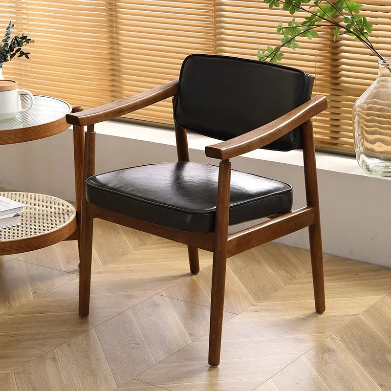Shanmu Nordic study home office coffee solid wood meeting casual simple sedentary computer armrest sofa chair
Shanmu Nordic study home office coffee solid wood meeting casual simple sedentary computer armrest sofa chair