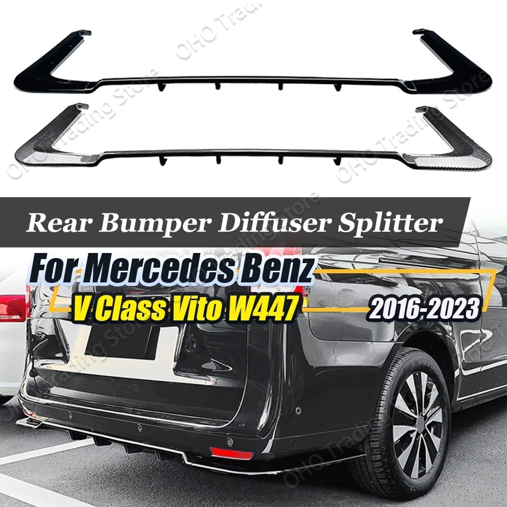 Rear Bumper Side Splitter Lip For Mercedes Benz V Class W447 Vito 2016 2017 2018 2019 2020 2021 2022 2023 Diffuser Spoiler Guard
Rear Bumper Side Splitter Lip For Mercedes Benz V Class W447 Vito 2016 2017 2018 2019 2020 2021 2022 2023 Diffuser Spoiler Guard