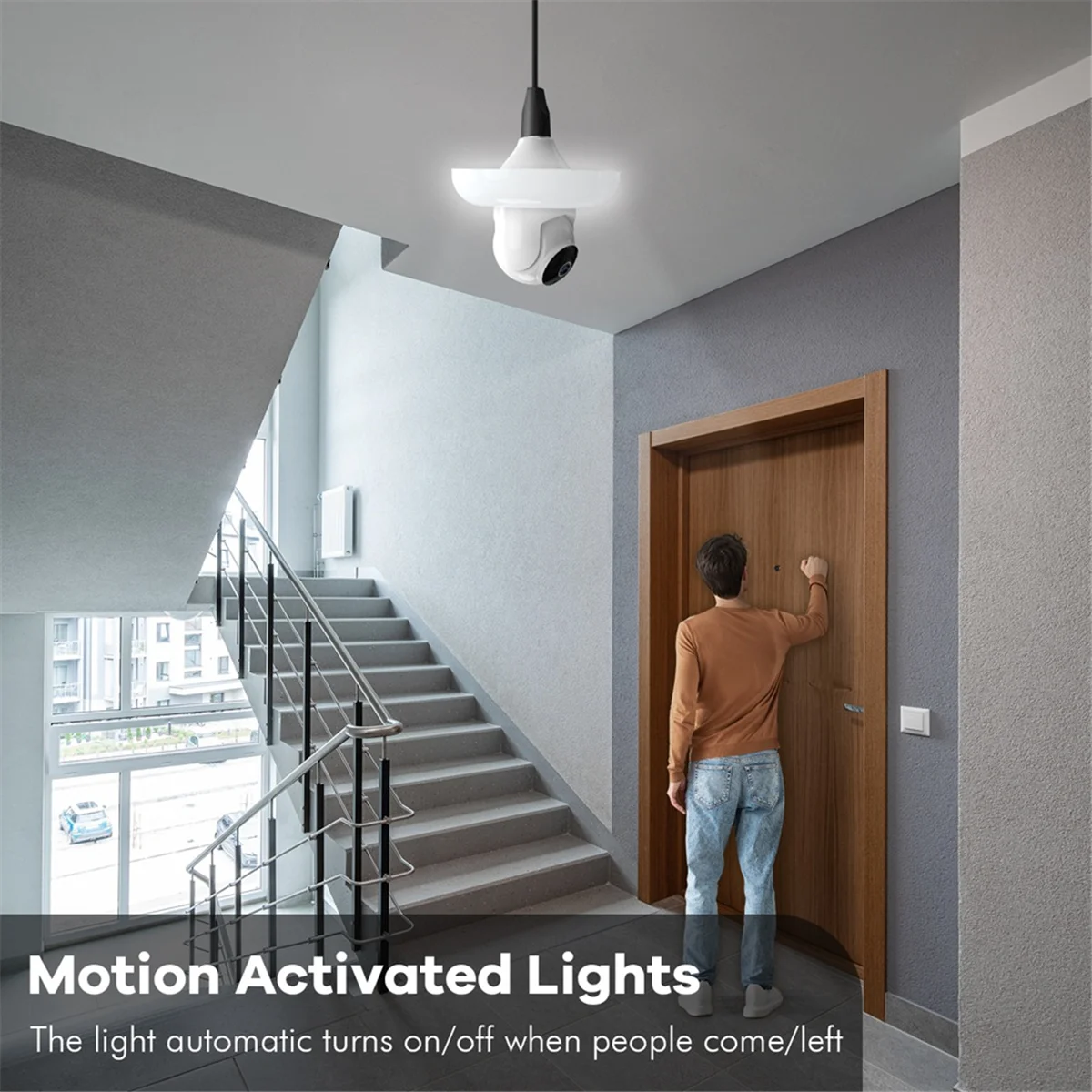 TEH-eE27 5MP Light Camera WIFI CCTV Security IP Camera Ai Humanoid Filter Push Color Night Vision
TEH-eE27 5MP Light Camera WIFI CCTV Security IP Camera Ai Humanoid Filter Push Color Night Vision
