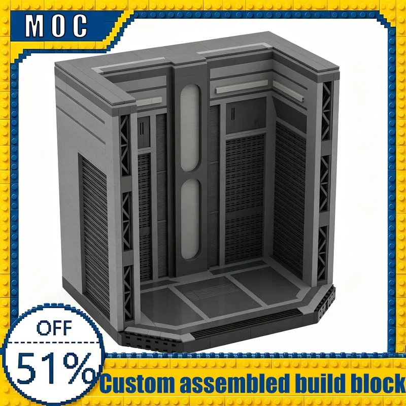 NEW 2259PCS SW Modify Turbo Lift Shaft Diorama Model Custom Building Blocks DIY Assembly Educational Toy For Boys Birthday Gifts
NEW 2259PCS SW Modify Turbo Lift Shaft Diorama Model Custom Building Blocks DIY Assembly Educational Toy For Boys Birthday Gifts