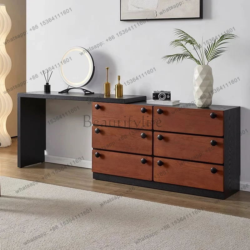 Luxury Drawers Wood Vanity Storage Organizer Nordic Compact Unique Black Vanity Stool Seating Coiffeuse De Chambre Furniture
Luxury Drawers Wood Vanity Storage Organizer Nordic Compact Unique Black Vanity Stool Seating Coiffeuse De Chambre Furniture