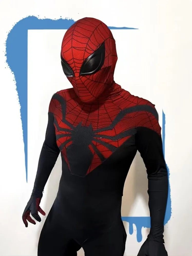 NO LOGO ON BACK Superior Spiderman Cosplay Superhero Bodysuit Superior 3D Printed Spandex Zentai Outfit Halloween Costume
NO LOGO ON BACK Superior Spiderman Cosplay Superhero Bodysuit Superior 3D Printed Spandex Zentai Outfit Halloween Costume