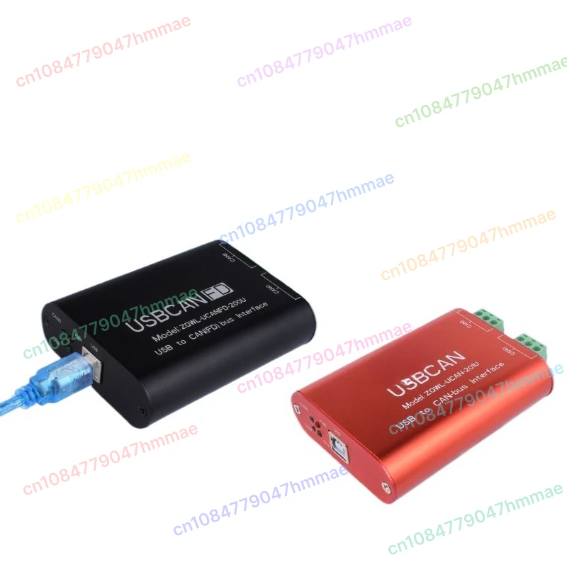 USB CAN FD Analyzer Tool Dual Channel Converter Module for Automotive ECU Debugging and Embedded System Development