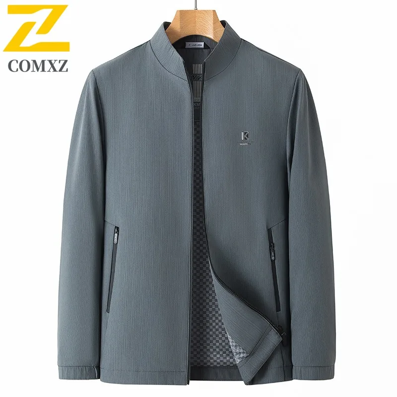 COMXZ Men Jacket Premium Stand Collar Outdoor Work Windproof Motorcycle Jacket Casual Business Lightweight Autumn New Clothing
COMXZ Men Jacket Premium Stand Collar Outdoor Work Windproof Motorcycle Jacket Casual Business Lightweight Autumn New Clothing