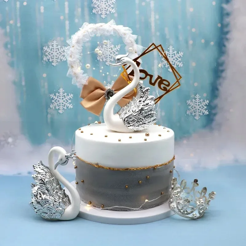 2pcs/set Swan Model Cute Figurine Collectibles Cute Car Interior Cake Top Decor for Love Theme Decoration Luxury Home Decor
2pcs/set Swan Model Cute Figurine Collectibles Cute Car Interior Cake Top Decor for Love Theme Decoration Luxury Home Decor