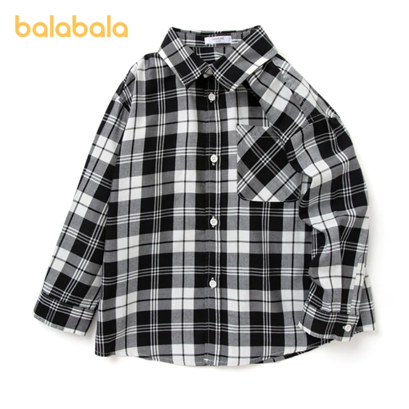 Balabala Toddler 2023 Boy Shirt Shirt Long Sleeve Autumn New Plaid Top Versatile Trendy Cool
Balabala Toddler 2023 Boy Shirt Shirt Long Sleeve Autumn New Plaid Top Versatile Trendy Cool