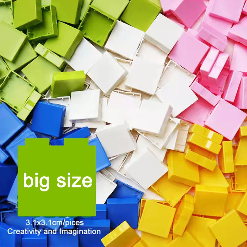 MOC DIY Large Building Block 6309 Tile 2 X 2 Bricks Big Size Assembled Accessories Bulk Part Children Toys
MOC DIY Large Building Block 6309 Tile 2 X 2 Bricks Big Size Assembled Accessories Bulk Part Children Toys