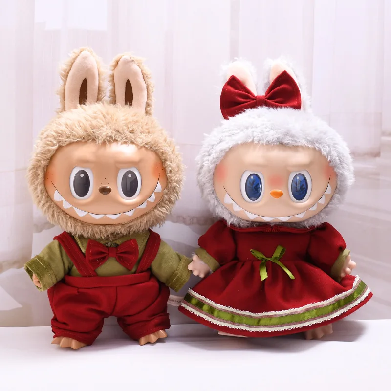 For 38cm labubu doll clothes Christmas overalls skirt For labubu doll outfit clothing Accessories
For 38cm labubu doll clothes Christmas overalls skirt For labubu doll outfit clothing Accessories