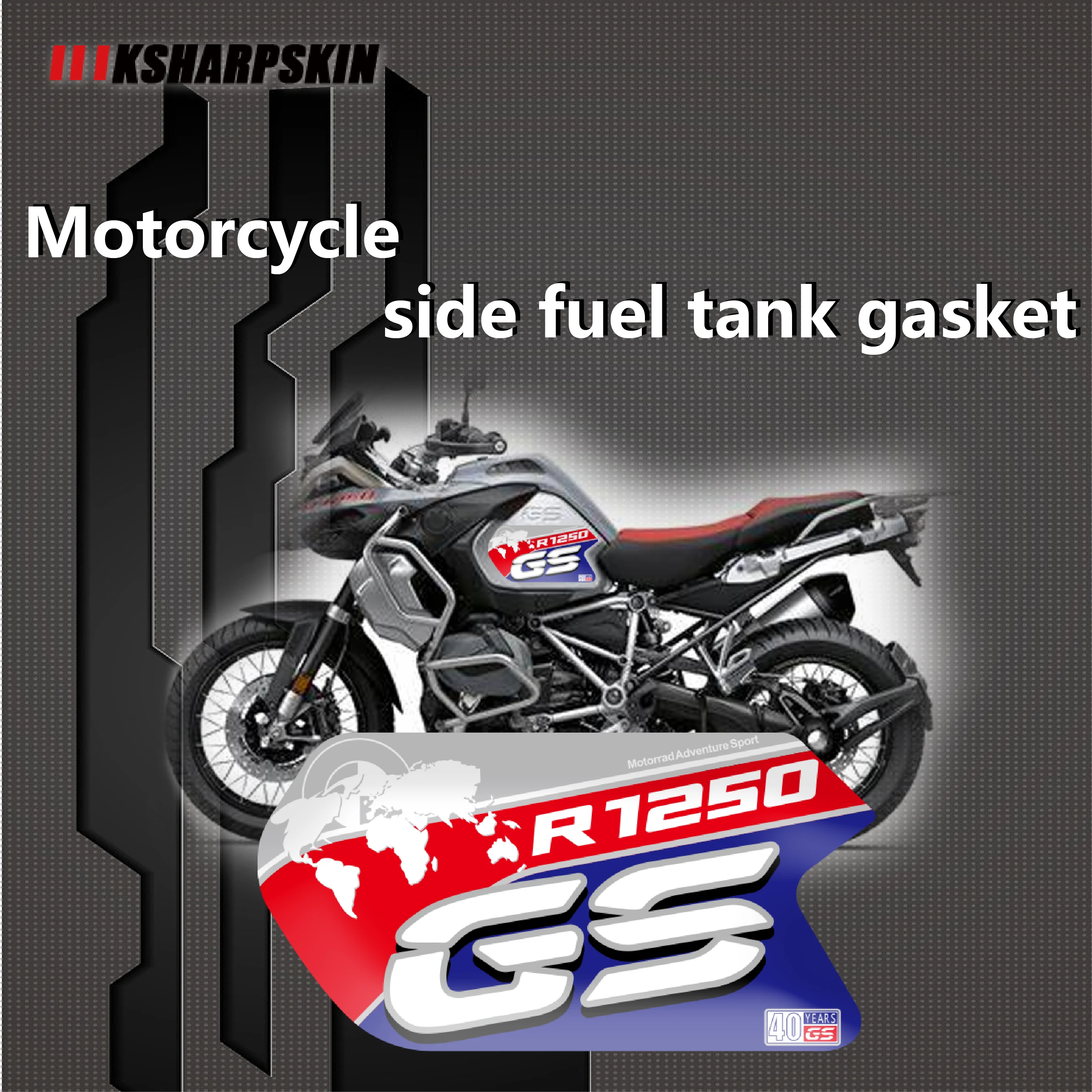 New Sale Motorcycle 3D Fuel Tank Decorative Sticker Non-slip Decal Accessories For BMW R1250GS Adventure R 1250GS R1250 GS
New Sale Motorcycle 3D Fuel Tank Decorative Sticker Non-slip Decal Accessories For BMW R1250GS Adventure R 1250GS R1250 GS