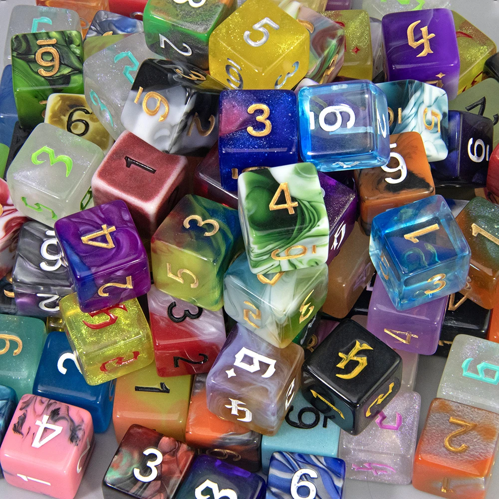 Board Game Dice Set Random D6 Dice 10pcs Polyhedral Digital Dice for Role Playing DND Math Teaching
Board Game Dice Set Random D6 Dice 10pcs Polyhedral Digital Dice for Role Playing DND Math Teaching