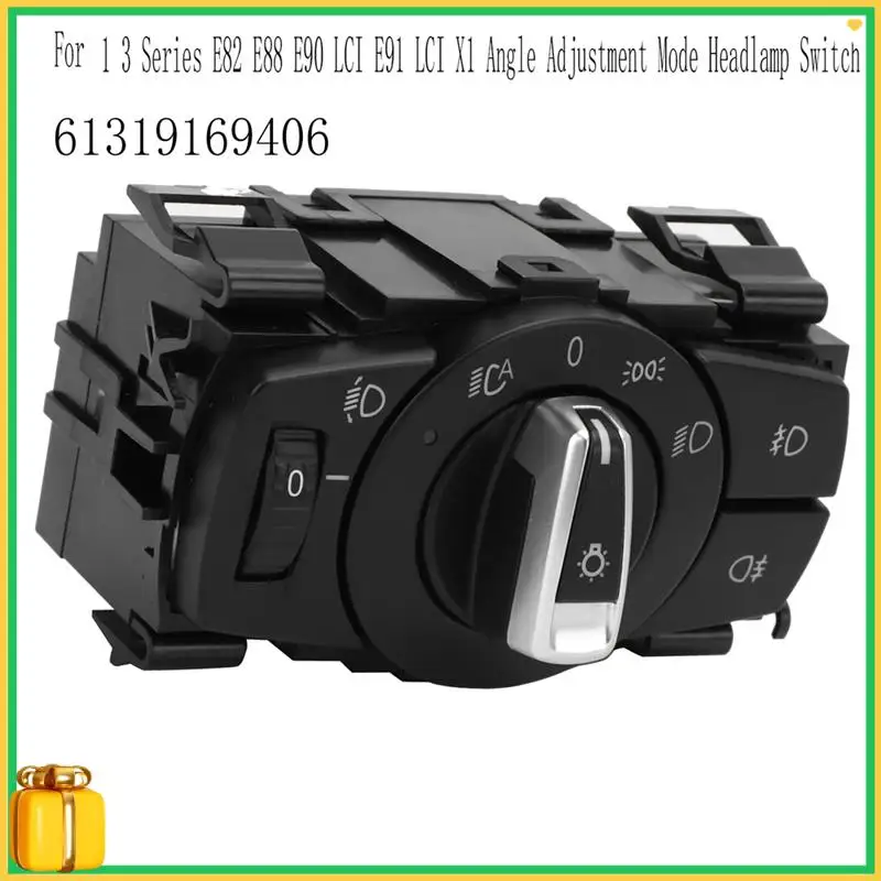 Premium 61319169406 Headlight Control Switch For BMW 1 3 Series E82 E88 E90 LCI E91 LCI X1 Angle Adjustment Mode Headlamp Switch
Premium 61319169406 Headlight Control Switch For BMW 1 3 Series E82 E88 E90 LCI E91 LCI X1 Angle Adjustment Mode Headlamp Switch