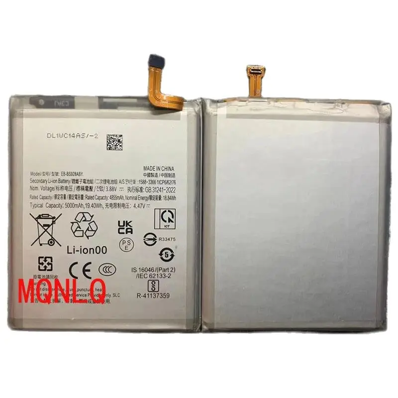 10 шт. EB-BS928ABY 5000 мАч аккумулятор для Galaxy S24 Ultra 5G S928 EB-BS928ABY аккумулятор
10 шт. EB-BS928ABY 5000 мАч аккумулятор для Galaxy S24 Ultra 5G S928 EB-BS928ABY аккумулятор