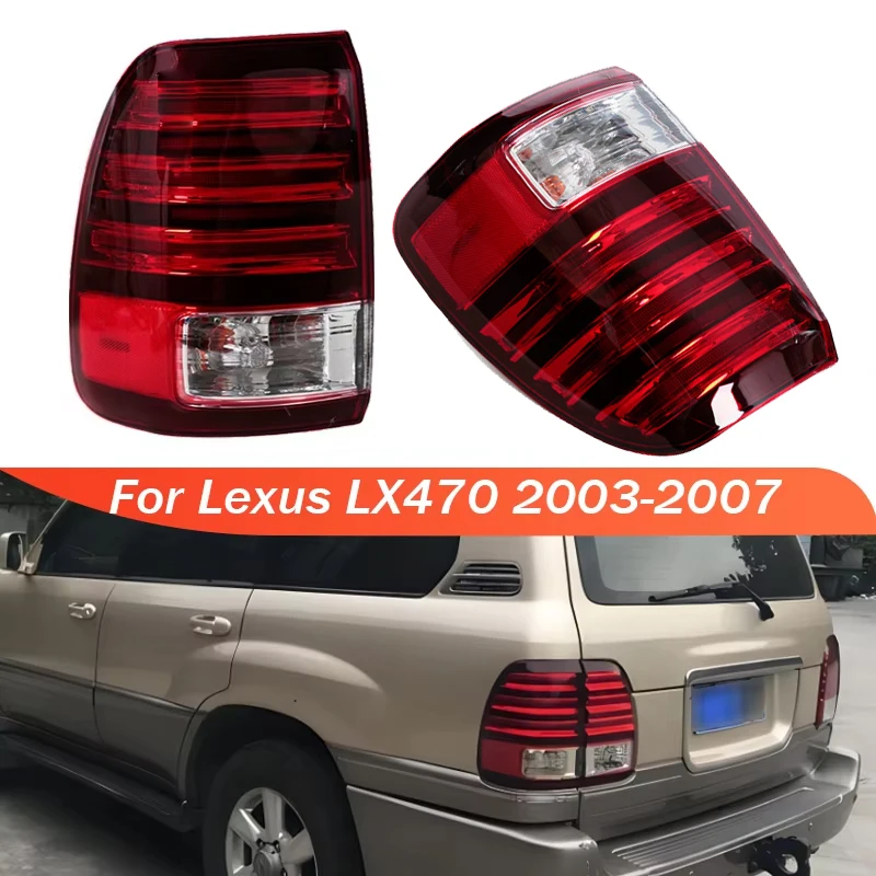 For Lexus LX470 2003 2004 2005 2006 2007 Left/Right Side Tail Lamp Rear Tail Light Brake Lamp LED Rear Parking Light
For Lexus LX470 2003 2004 2005 2006 2007 Left/Right Side Tail Lamp Rear Tail Light Brake Lamp LED Rear Parking Light