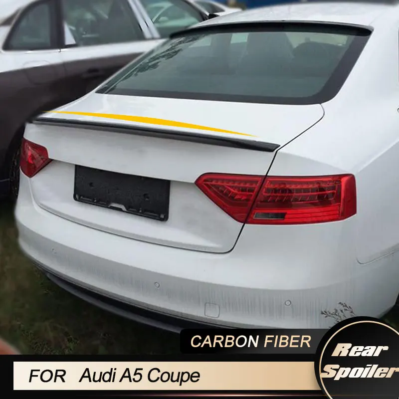 Car Rear Trunk Spoiler Wing for Audi A5 Coupe Standard 2 Door Only 2008-2015 Rear Wing Spoiler Non for S5 Sline Carbon Fiber
Car Rear Trunk Spoiler Wing for Audi A5 Coupe Standard 2 Door Only 2008-2015 Rear Wing Spoiler Non for S5 Sline Carbon Fiber