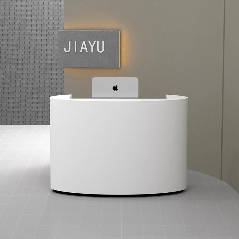 Beauty Salon Foreground Reception Desks Modern Simple White Checkout Counter Beauty Salon Office Furniture Приемный Стол FYRD
Beauty Salon Foreground Reception Desks Modern Simple White Checkout Counter Beauty Salon Office Furniture Приемный Стол FYRD