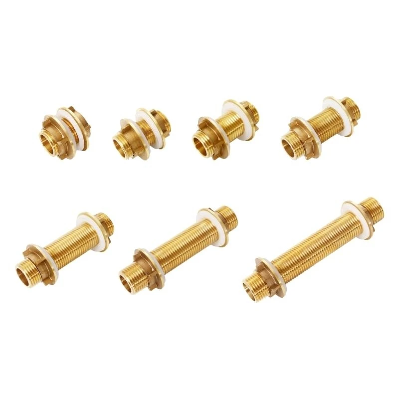 Brass Hose Bulkhead Fitting Connector Suitable for Water Tanks, Ensures Firm Installation Quick Repairs And Maintenance
Brass Hose Bulkhead Fitting Connector Suitable for Water Tanks, Ensures Firm Installation Quick Repairs And Maintenance