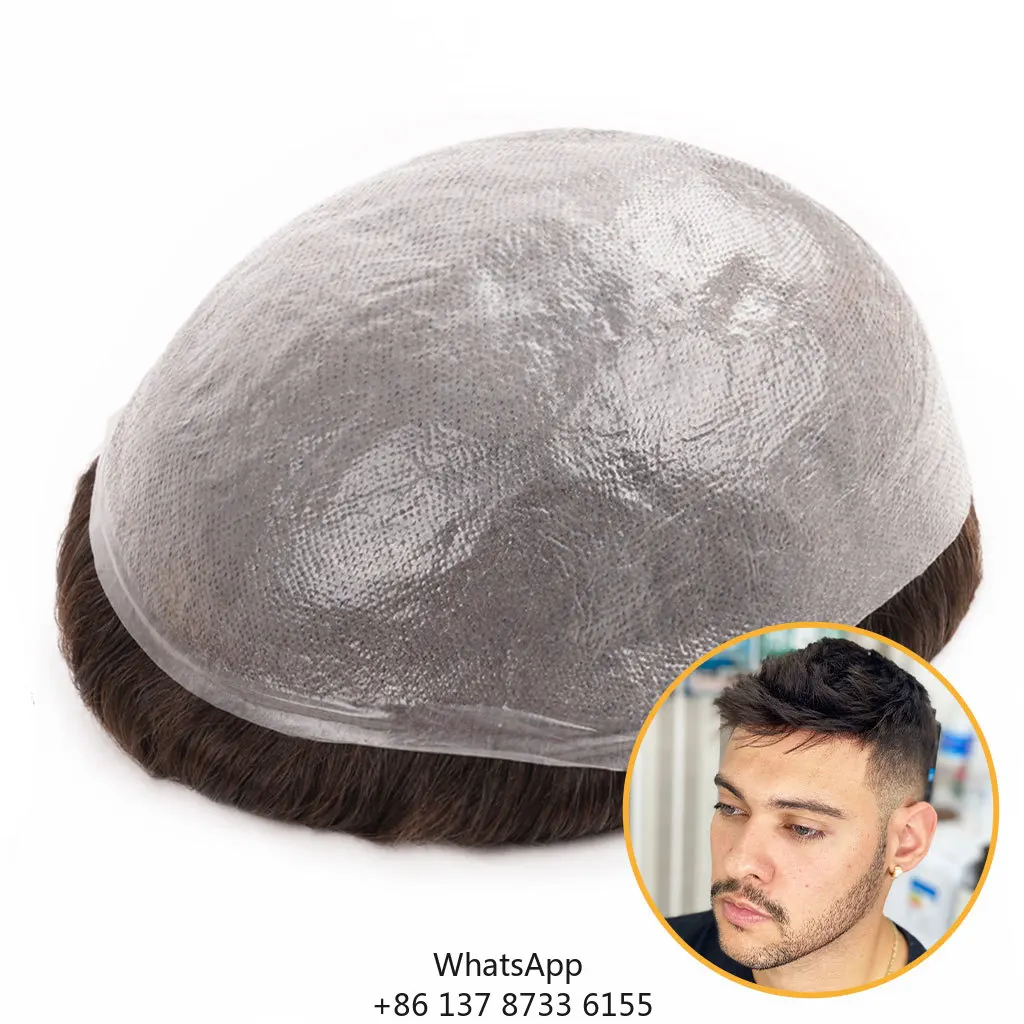 LIGHT03A 80% Light Density Front Contour 0.03mm Thin Skin V-Loop Hair Replacement Men Wigs Toupee
LIGHT03A 80% Light Density Front Contour 0.03mm Thin Skin V-Loop Hair Replacement Men Wigs Toupee