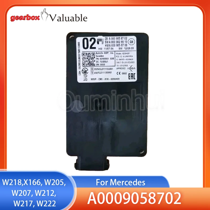 Original A0009058702 for Mercedes collision blind spot radar distance sensor module ZF A 000 905 99 06
Original A0009058702 for Mercedes collision blind spot radar distance sensor module ZF A 000 905 99 06