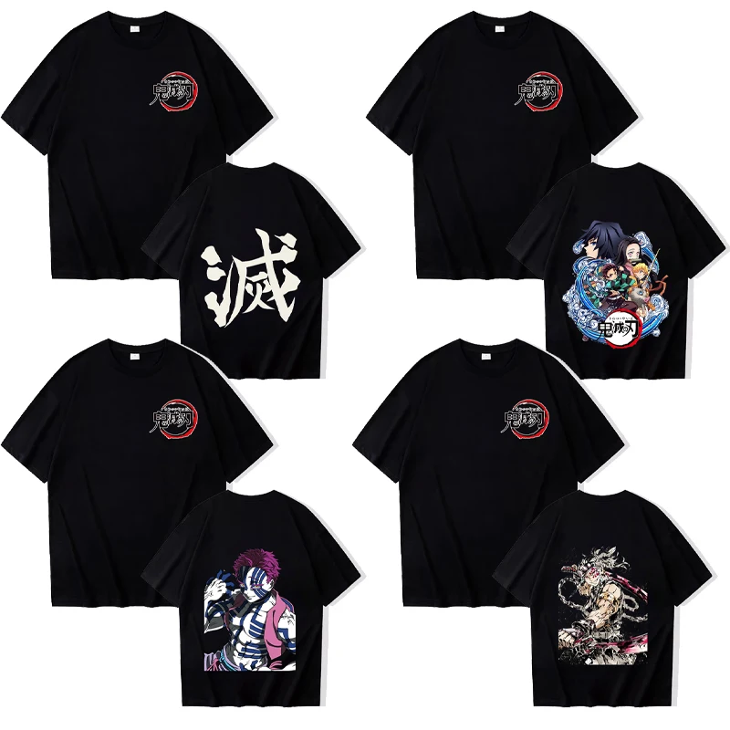 Demon Slayers Adult T-shirt Short Sleeve Woman Man Clothes Round Neck Outdoor Wear Summer Toddler Cute Cartoon Casual Style Tops
Demon Slayers Adult T-shirt Short Sleeve Woman Man Clothes Round Neck Outdoor Wear Summer Toddler Cute Cartoon Casual Style Tops