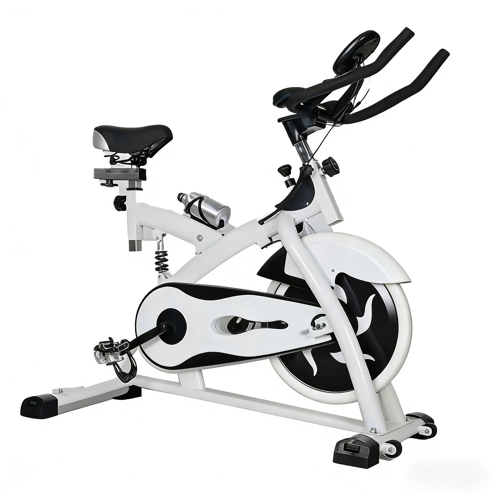 New Commercial Large Indoor Smart Spinning Bike Family Gym Exercise Spinning Bike
New Commercial Large Indoor Smart Spinning Bike Family Gym Exercise Spinning Bike