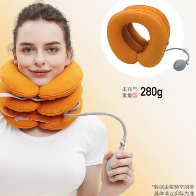 Neck brace, neck fixation, traction, inflatable TPU inner liner, neck brace, correction, home stretch
Neck brace, neck fixation, traction, inflatable TPU inner liner, neck brace, correction, home stretch