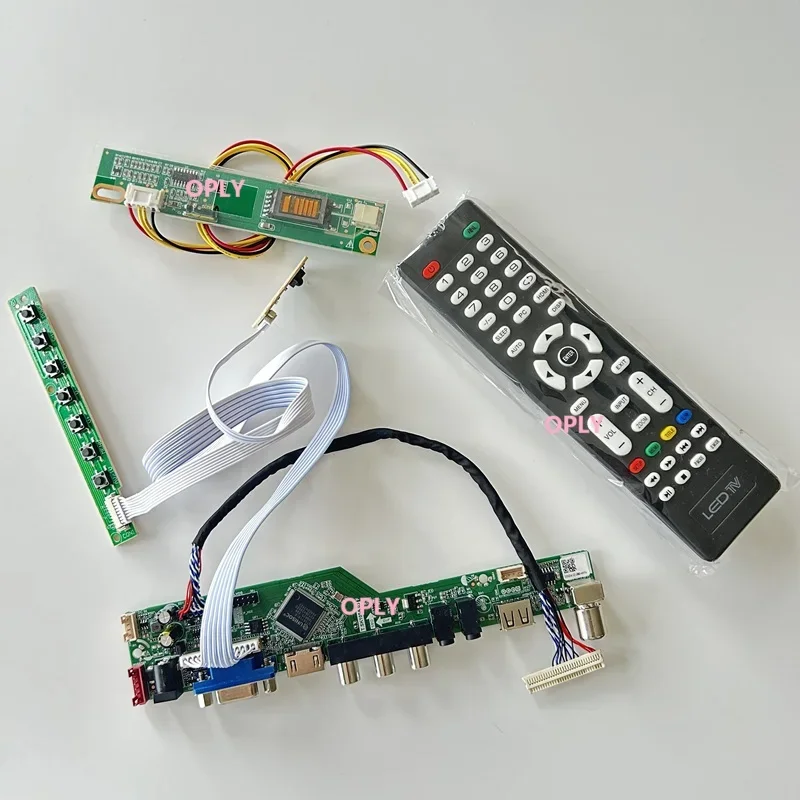 TV Controller driver board kit for LTN170WX LTN170X2 17" 1400X900 VGA HDMI-compatible USB RF LCD panel AV screen monitor Audio
TV Controller driver board kit for LTN170WX LTN170X2 17" 1400X900 VGA HDMI-compatible USB RF LCD panel AV screen monitor Audio