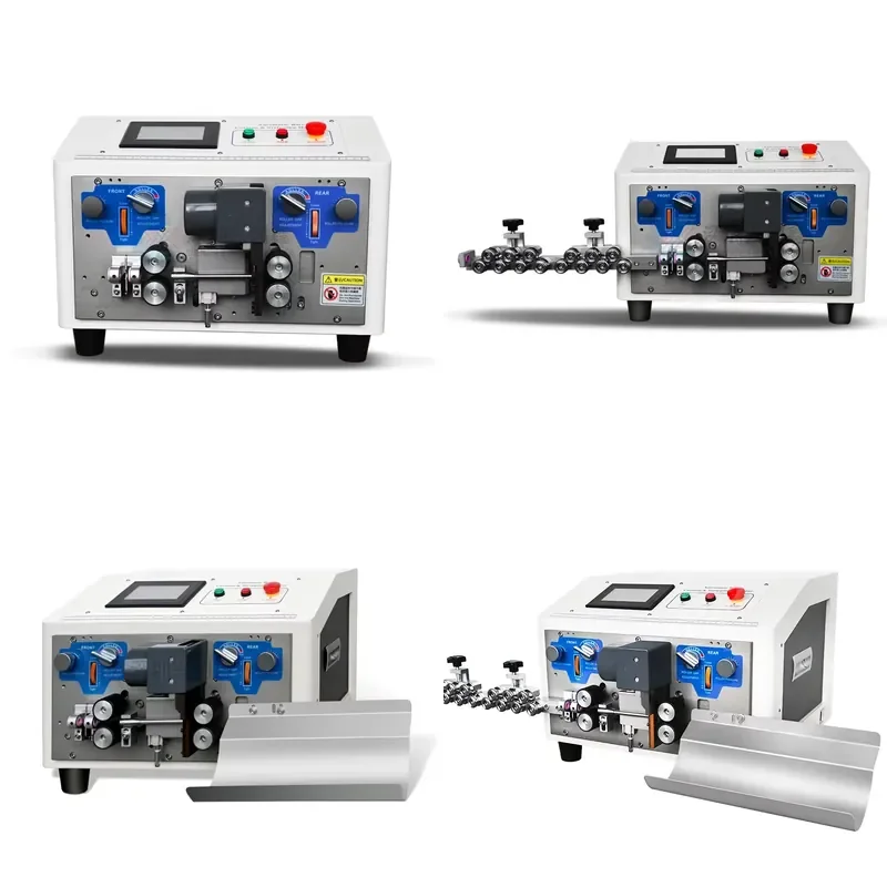 AP01 Fully Automatic Double Wire Multi-core Cable Cutting and Stripping Machine for 0.1-7 mm² Wire with Competitive Price
AP01 Fully Automatic Double Wire Multi-core Cable Cutting and Stripping Machine for 0.1-7 mm² Wire with Competitive Price