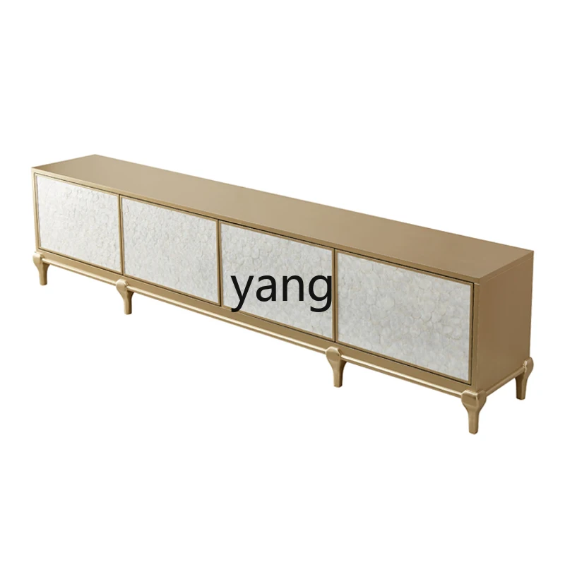 CX neoclassical shell TV cabinet light luxury high living room decorative floor cabinet storage 
CX neoclassical shell TV cabinet light luxury high living room decorative floor cabinet storage