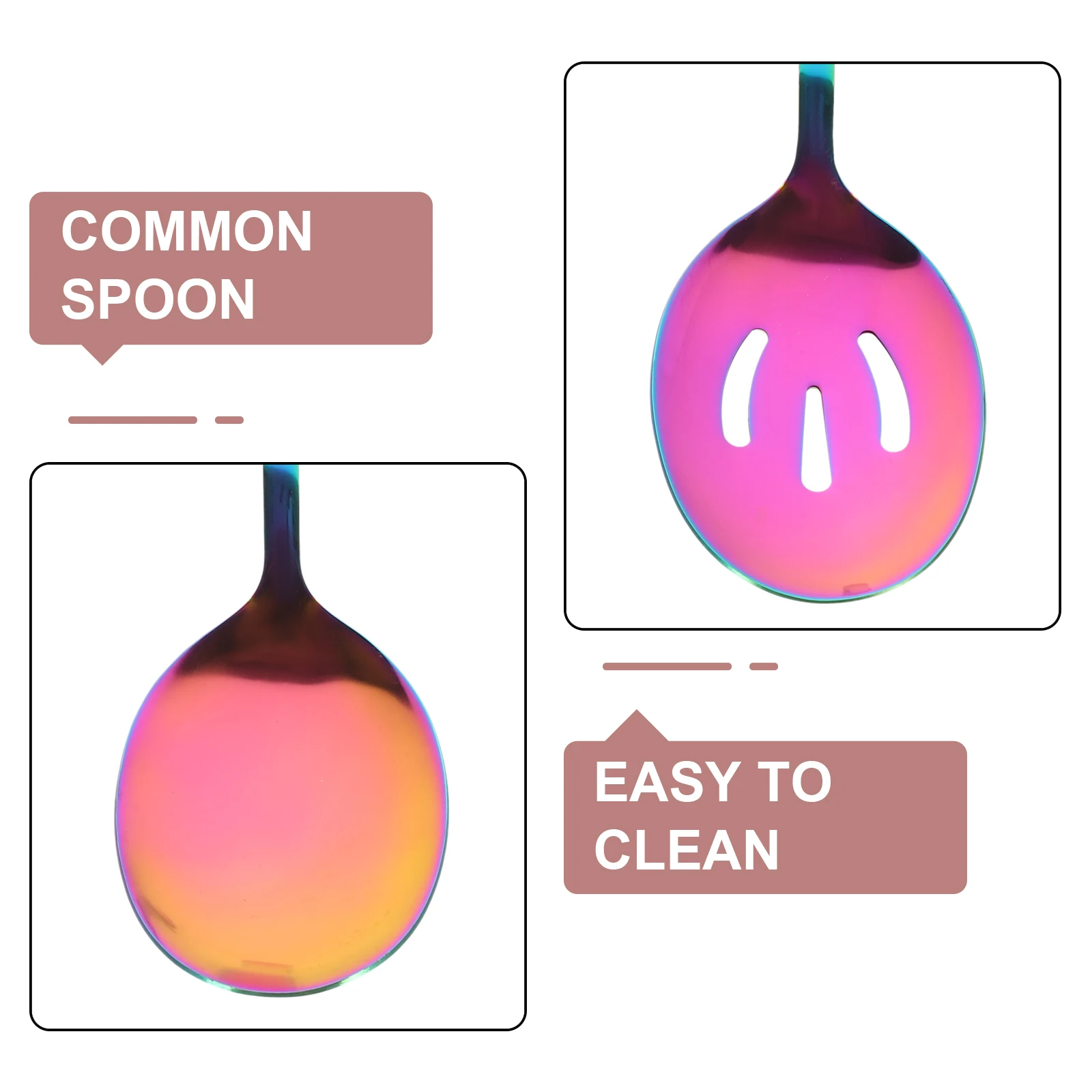 4pcs Stainless Reusable Slotted Spoons Slotted Spoon Set Kitchen Serving Utensils Reusable Small Tools Easy Cleaning
4pcs Stainless Reusable Slotted Spoons Slotted Spoon Set Kitchen Serving Utensils Reusable Small Tools Easy Cleaning