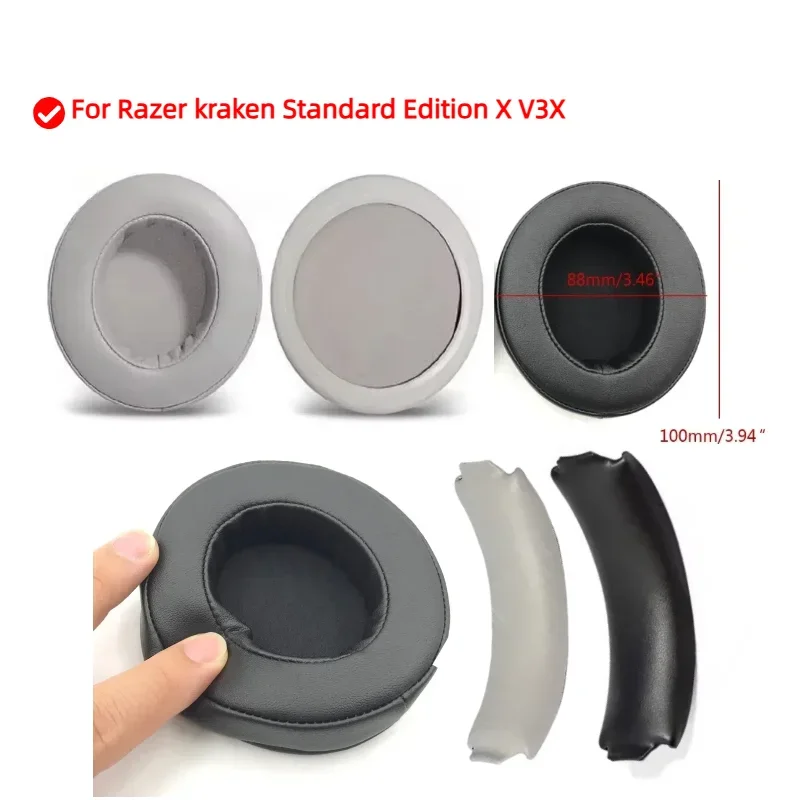 For Razer kraken Standard Edition X V3X Headset Ultra-soft Cover Replacement Ear pads Cushion Earbuds
For Razer kraken Standard Edition X V3X Headset Ultra-soft Cover Replacement Ear pads Cushion Earbuds