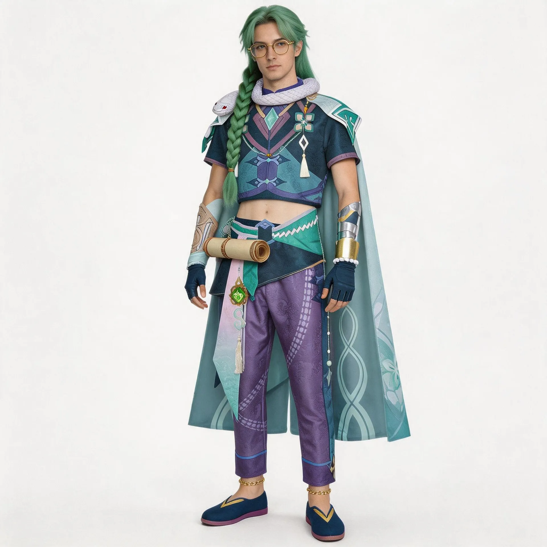Genshin Impact Bubu Pharmacy Baizhu Cosplay Costume Game Character Halloween Masquerade Performance Clothing for Adults
Genshin Impact Bubu Pharmacy Baizhu Cosplay Costume Game Character Halloween Masquerade Performance Clothing for Adults