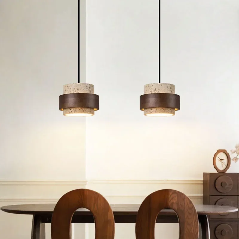 Wabi-sabi Natural Stone LED Hanging Lamps Simple Wooden Pendant Lights for Dining Table Bar Bedside decor Chandeliers
Wabi-sabi Natural Stone LED Hanging Lamps Simple Wooden Pendant Lights for Dining Table Bar Bedside decor Chandeliers
