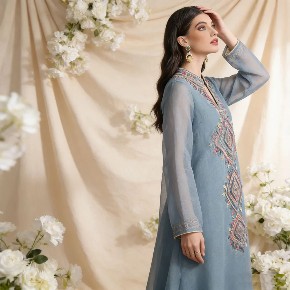 Женское длинное платье-джеллаба с вышивкой для праздника Ид, абайя из Дубая, мусульманское вечернее платье для вечеринок, турецкий кафтан, исламская джалабия, платья для Рамадана
Женское длинное платье-джеллаба с вышивкой для праздника Ид, абайя из Дубая, мусульманское вечернее платье для вечеринок, турецкий кафтан, исламская джалабия, платья для Рамадана