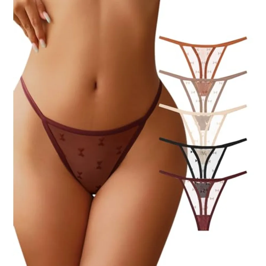 J-pone G-String Thongs for Women T-back Lace Hollow Out Low Waist Thongs Breathable Cheeky Sexy Underwear Panties
J-pone G-String Thongs for Women T-back Lace Hollow Out Low Waist Thongs Breathable Cheeky Sexy Underwear Panties