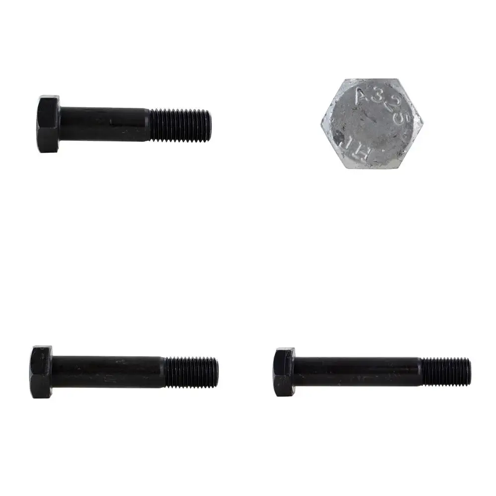 Heavy Hex Structural Bolts 10 Pack, 1-8 x 4-1/2, Type 1, Plain Finish, Suitable for Construction and Heavy-Duty Applications
Heavy Hex Structural Bolts 10 Pack, 1-8 x 4-1/2, Type 1, Plain Finish, Suitable for Construction and Heavy-Duty Applications