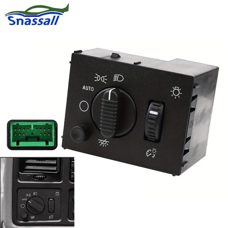 Headlight Switch For Chevy Silverado GMC Sierra Yukon Headlamp Dimmer Switch For Hummer H2 2003-07 19381535 15194803 Auto Parts
Headlight Switch For Chevy Silverado GMC Sierra Yukon Headlamp Dimmer Switch For Hummer H2 2003-07 19381535 15194803 Auto Parts
