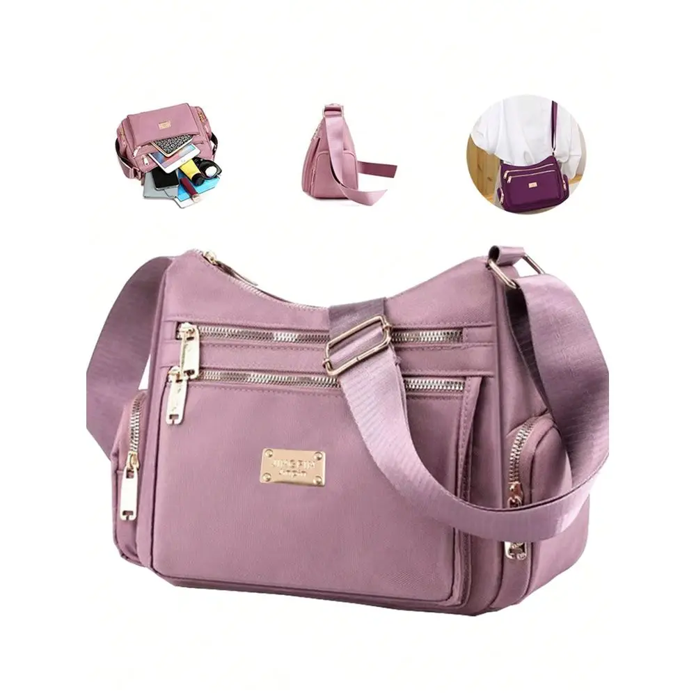 Crossbody Bag Fashionable MultiLayer Casual Handbag With Shoulder Strap
Crossbody Bag Fashionable MultiLayer Casual Handbag With Shoulder Strap