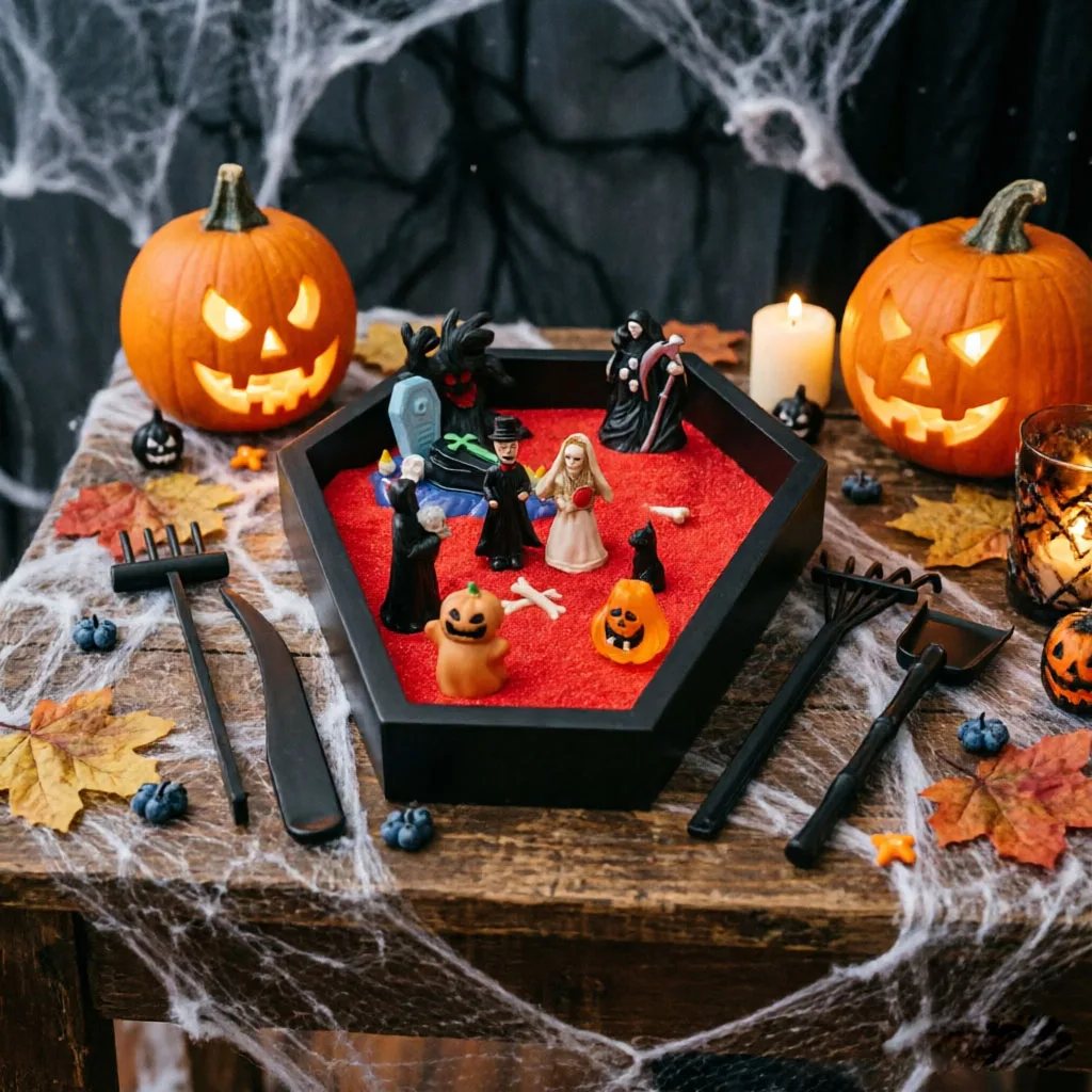 DIY Halloween Graveyard Sand Box, Creepy Wedding Theme Decoration, Desktop Party Prop, Unique Novelty Gift for Halloween Lovers
DIY Halloween Graveyard Sand Box, Creepy Wedding Theme Decoration, Desktop Party Prop, Unique Novelty Gift for Halloween Lovers